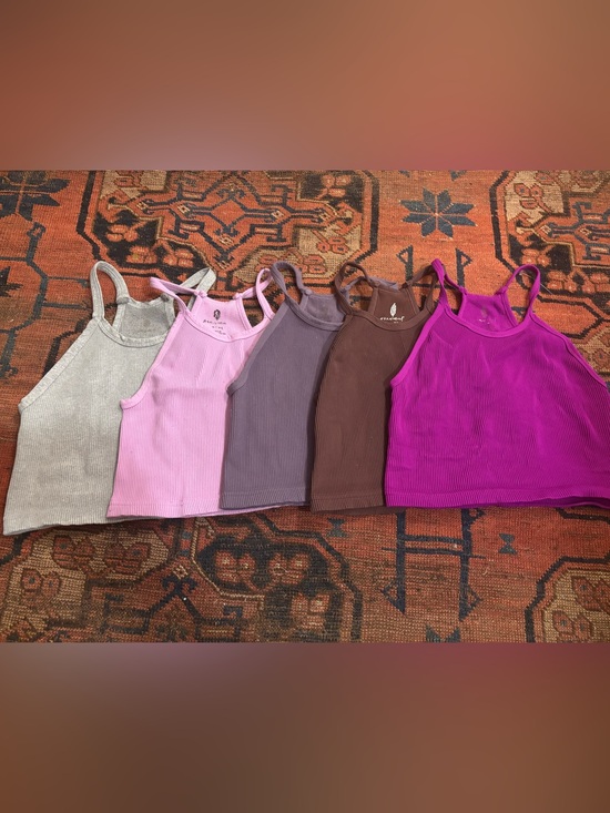 FP Movement by Free People Tops - FP Movement Happiness Runs Tank Tops set of 5